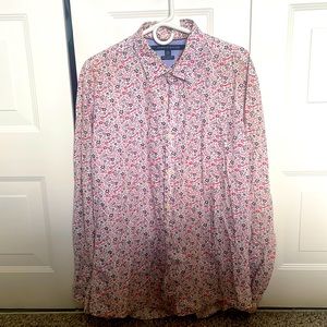 Tommy Hilfiger XL long sleeve NY fit pattern dress shirt